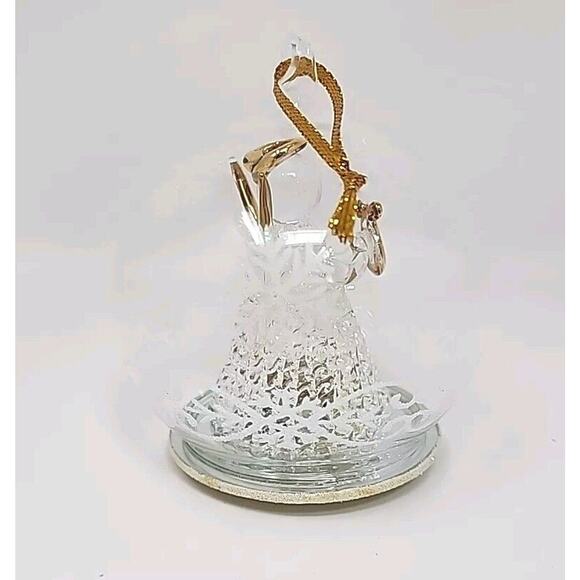 Sorelle Angel Spun Glass Globe Ornament LED Light in Set of 3 Ornaments X-E - Picture 8 of 16